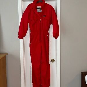 Vintage Gabor Italy Sky Sport Ski Snow Suit